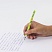 превью Ручка шариковая с принтом FUNSTER (ФАНСТЕР) STICK «CUTE CAPY», СИНЯЯ, SOFT TOUCH покрытие, узел 0.7 мм, линия письма 0.35 м