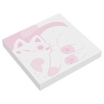 Блок для записей MESHU «Meow-meow», 8.5×8.5см, 100л., на склейке