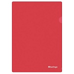 Папка-уголок Berlingo «Soft Touch», А4, 200мкм, софт-тач, коралловая