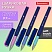 превью Ручка шариковая с грипом BRAUBERG «VIVID PASTEL», СИНЯЯ, SOFT TOUCH покрытие, узел 0.7 мм, линия письма 0.35 мм