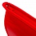превью Папка на молнии с ручками ПИФАГОР, А4, пластик, молния сверху, однотонная красная
