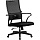 Кресло MT_Sit Air-180/Km00/Wh00/K15cL(M09. B23. G18. W01), черный, хром