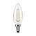 превью Лампа светодиодная Gauss LED Filament 9 Вт E14 свеча 2700 К теплый белый свет