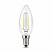 превью Лампа светодиодная Gauss LED Filament 9 Вт E14 свеча 2700 К теплый белый свет