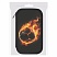 превью Пенал ЮНЛАНДИЯ, 3 отделения, картон с эффектом soft-touch, 19×11 см, «Fire ball»