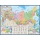 Настенная карта Россия 1.6×1.2м 1:5.5млн политико-администр