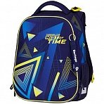 Ранец Berlingo Expert Max «Triangles» 37×28×16см, 2 отделения, анатомическая спинка, дождевик в комплекте