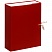 превью Короб архивный с завязками OfficeSpace разборный, БВ, 80мм, красный, клапан МГК